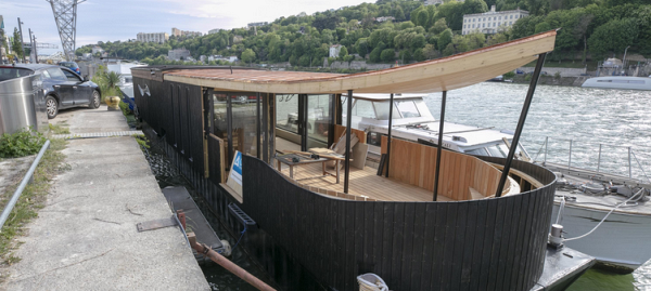Ek-eau Studio - Péniche à énergie positive
