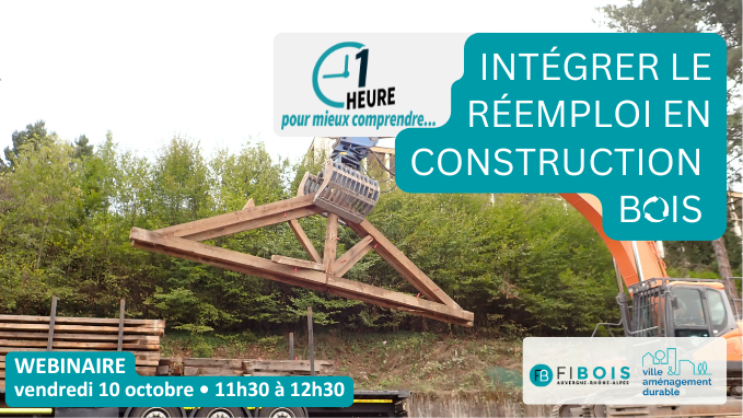 Intégrer le réemploi en construction bois