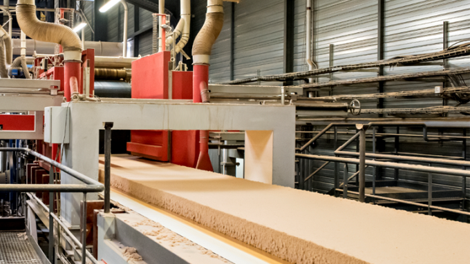 Visite de l'usine d'isolation fibre de bois Isonat