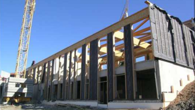 Chantier du Groupe Scolaire de Montrottier