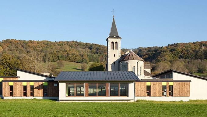Pôle Excellence Bois à Rumilly (74) et école de Saint-Girod (73)