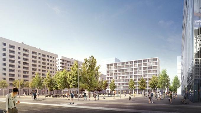 Chantier de l'ilot B2 - Confluence