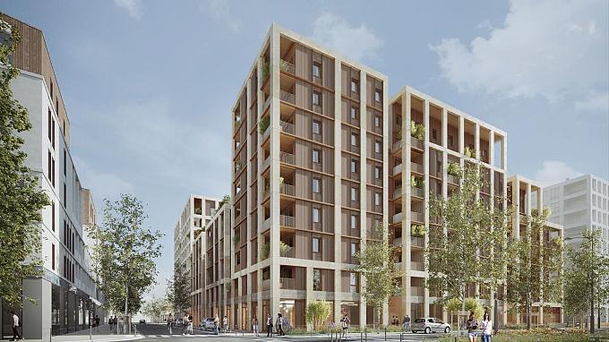 Construire des logements avec du bois et de la pierre