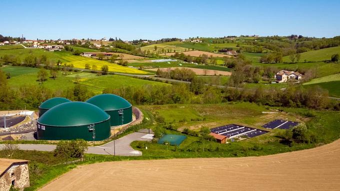 Site de méthanisation de Méthamoly et biogaz