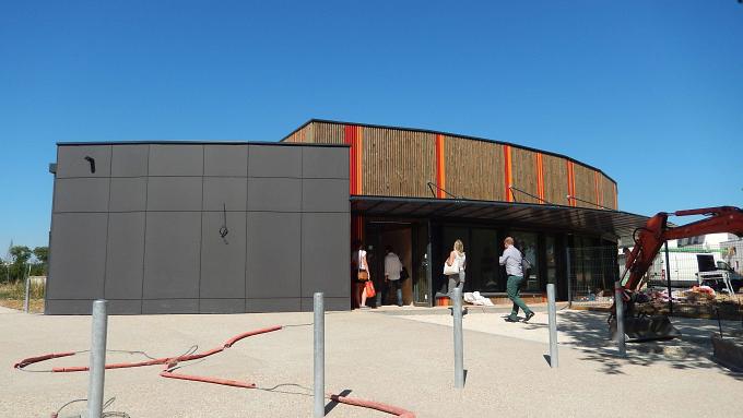 L'inertie et la construction bois & visite du pôle de loisirs passif de Bourg-en-Bresse (01)