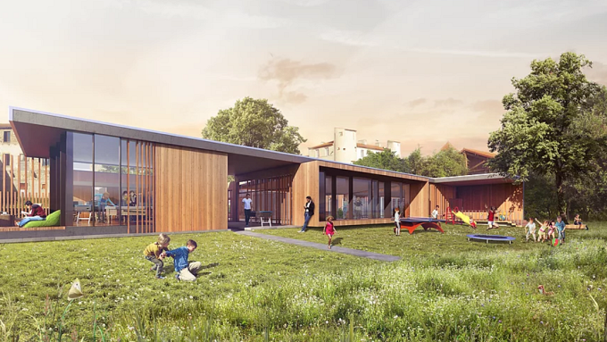 Visite « Pôle enfance jeunesse BEPOS à Plauzat et Mairie passive de Parent »
