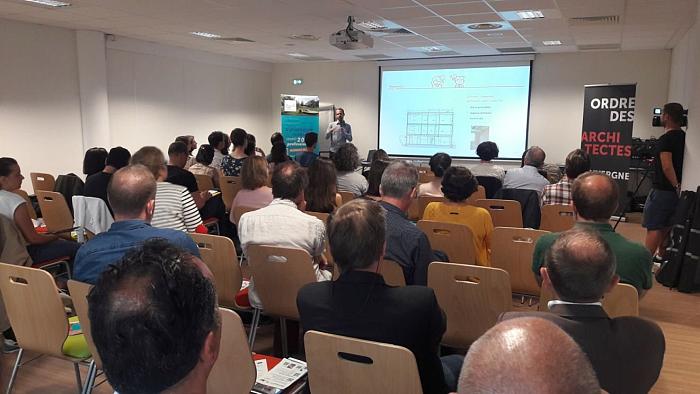 Intervention pour le CROA-ARA sur les écomatériaux et le réemploi