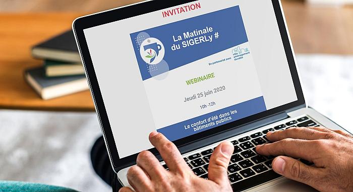 Webinaire Confort d'été dans les bâtiments publics - SIGERLy - 25 juin
