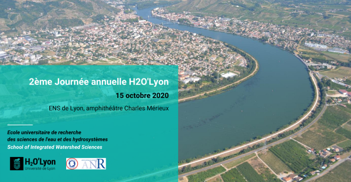 Inscriptions ouvertes pour la journée H2O'Lyon - 15 oct. 2020