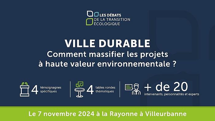 Les débats de la transition écologique - 7 novembre 2024