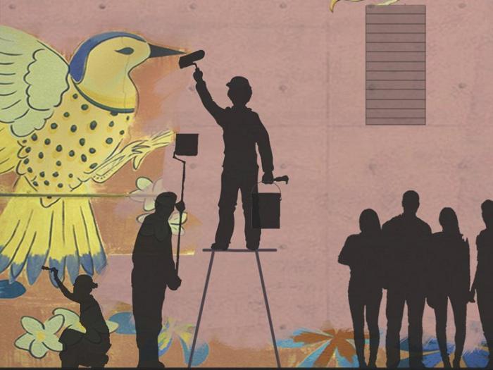 Réemploi et insertion sociale par l'intervention artistique à l'Autre Soie