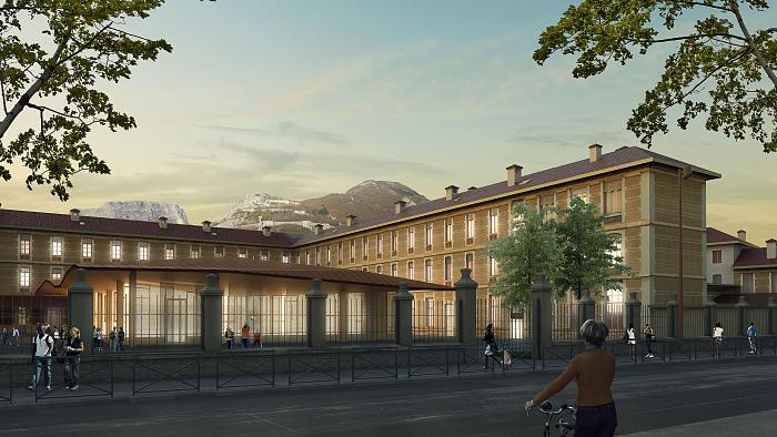 Restructuration et extension du Lycée Champollion à Grenoble