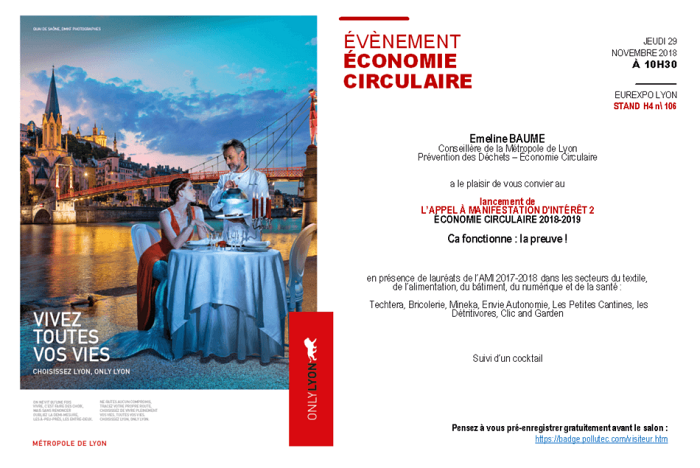 Conférences sur l'économie circulaire à Pollutec