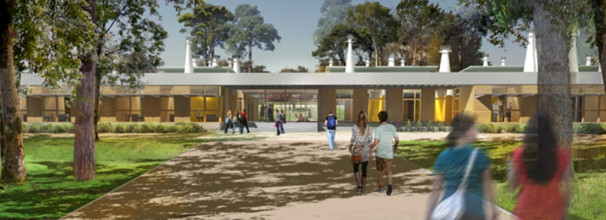Reconstruction du bâtiment administratif du lycée Claude-Bernard