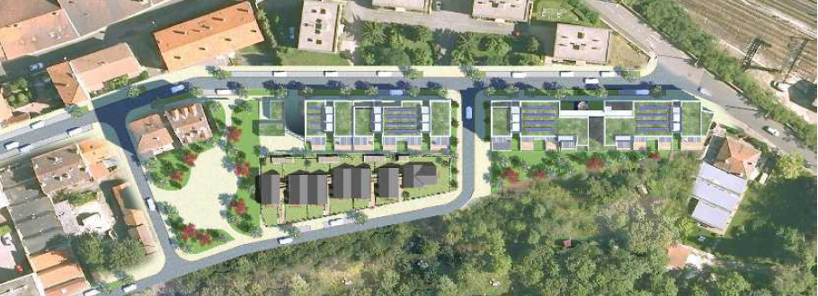 ZAC Desjoyaux - Quartier Crêt du Roc, Projet urbain et paysager