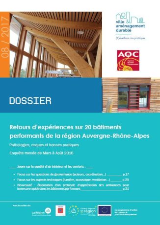 REX sur 20 bâtiments performants de la Région AURA