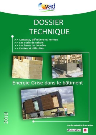 Energie grise dans le bâtiment