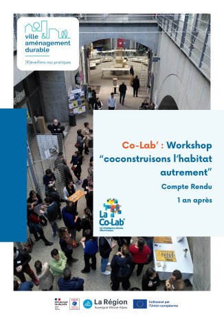 Coconstruisons l'habitat autrement - Compte-rendu Workshop 1 an après
