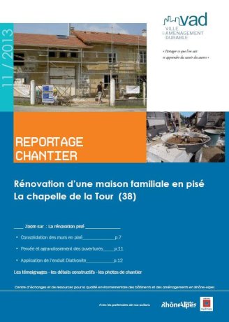 Maison familiale en pisé