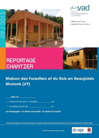 Maison des Forestiers et du Bois en Beaujolais