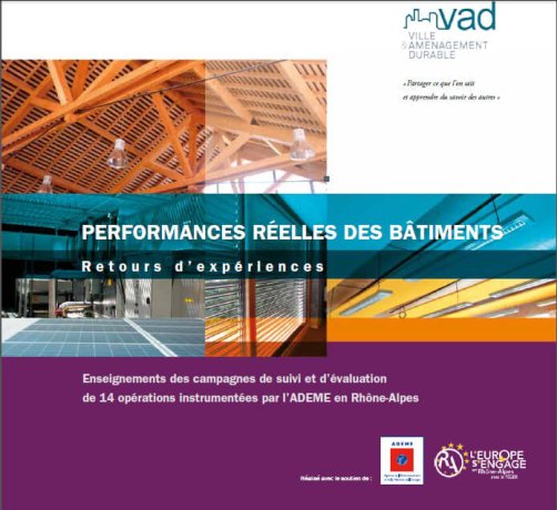 Performances réelles des bâtiments - retours d'expériences