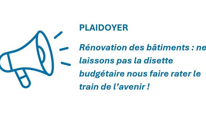 Plaidoyer pour la rénovation des associations régionales du bâtiment durable