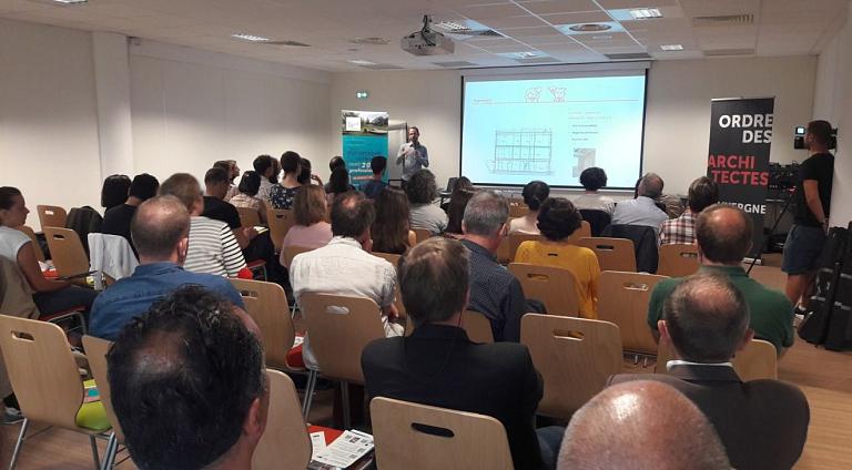 Intervention sur les écomatériaux et le réemploi pour le CRO-ARA